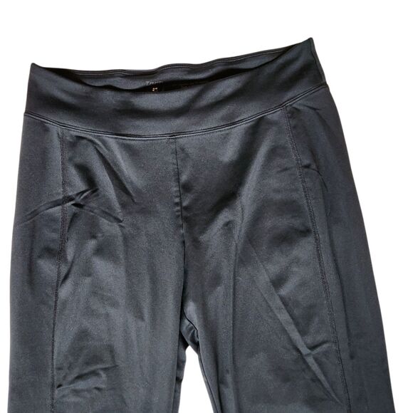 Zenergy by Chicos Black Cropped Athleisure Pull On Capri Pants Size 0 - Picture 3 of 9
